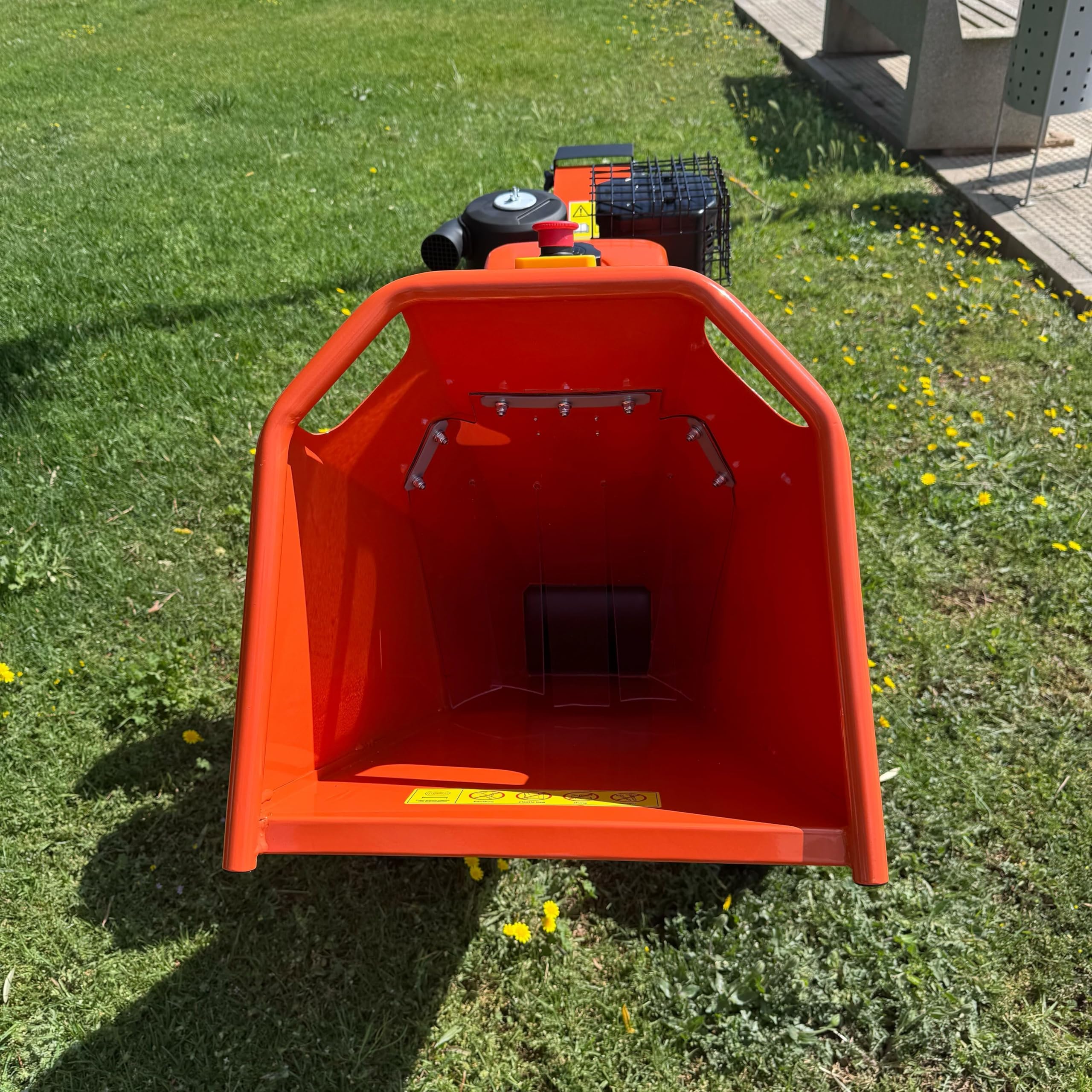 Trituradora de Ramas Zeppelin Wenovus WNS306E, Motor 459cc, 15 HP, Corte 100mm, Arranque Eléctrico