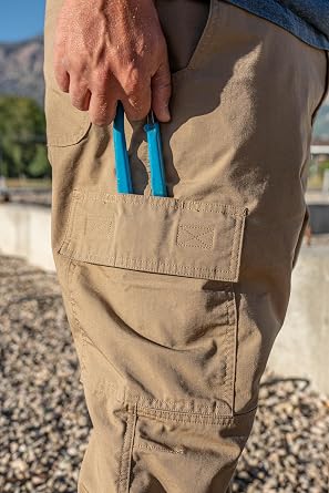 Iron & Haft Cargo Work Pant | Durable Pants for Landscaping/Construction/Carpentry, Utility Pants for Men
