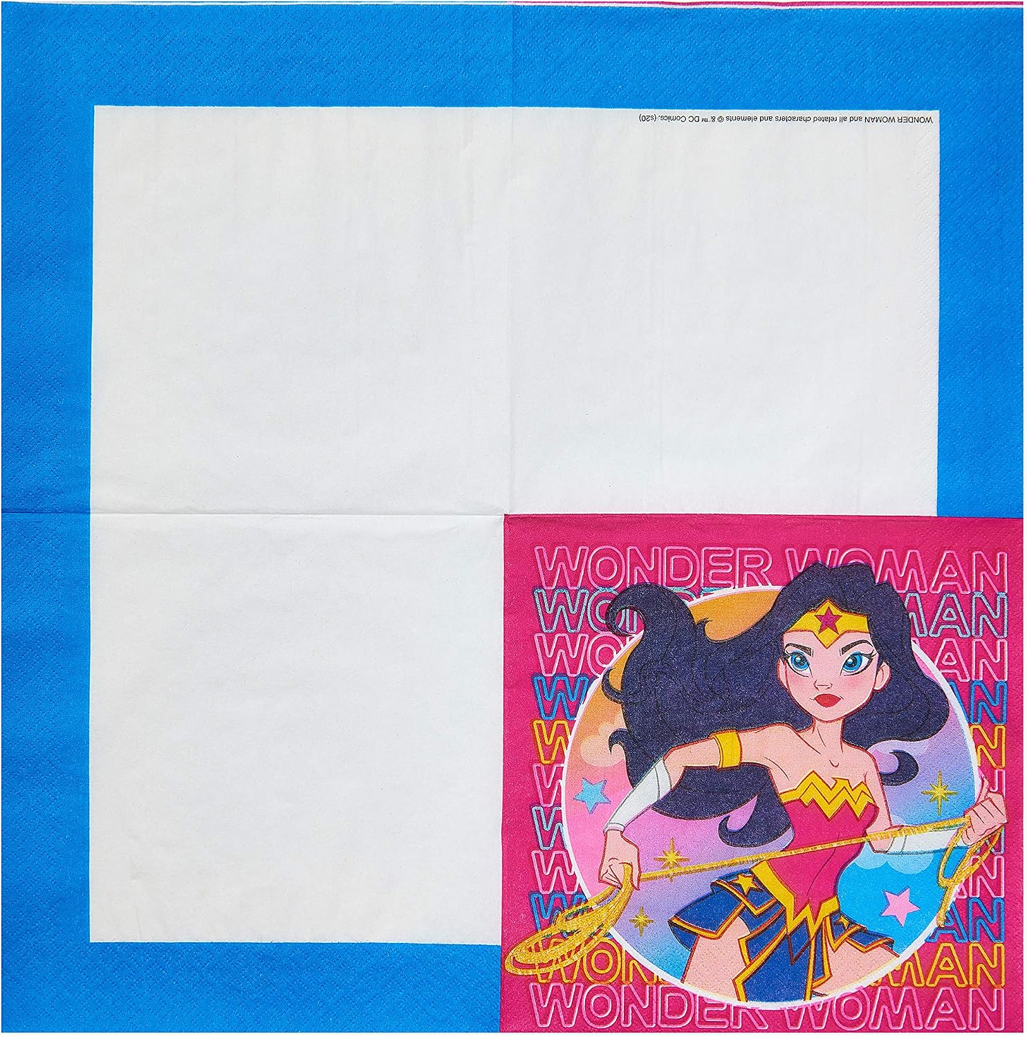 American Greetings Wonder Woman Party Supplies, Lunch Napkins (50-Count)