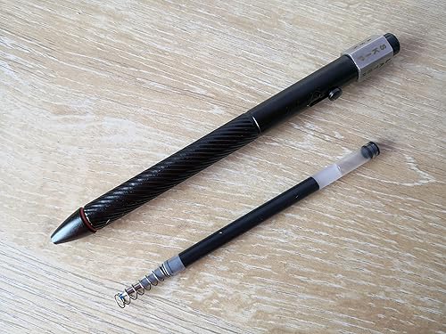 Miniatura 2 de SMOOTHERPRO Bolígrafo de acción con perno giratorio, retráctil con toma de decisiones, compatible con repuesto Pilot G2, bolígrafo EDC de tinta