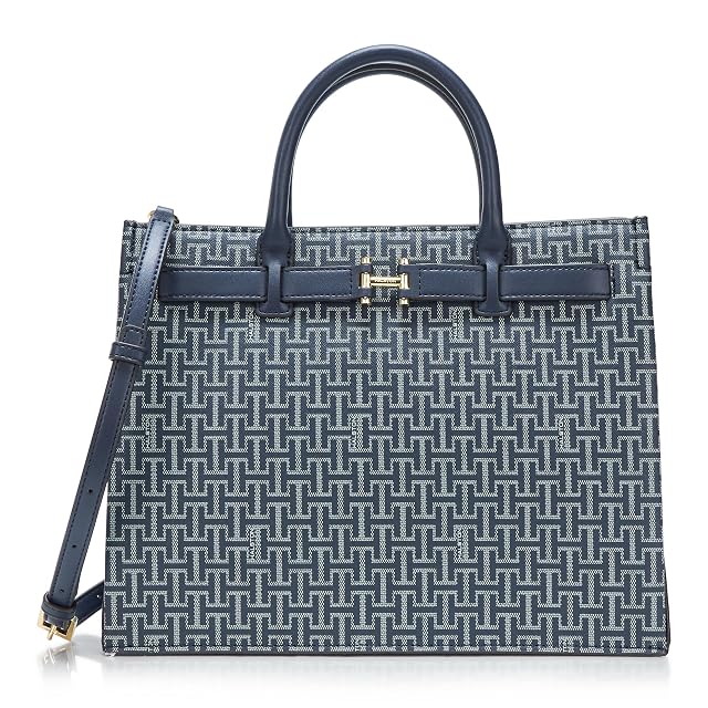 Halston Jerry Embossed Pebble Top Zip Satchel