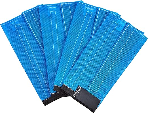 Fly Free Insect Protection Boots, Blue, HORSE