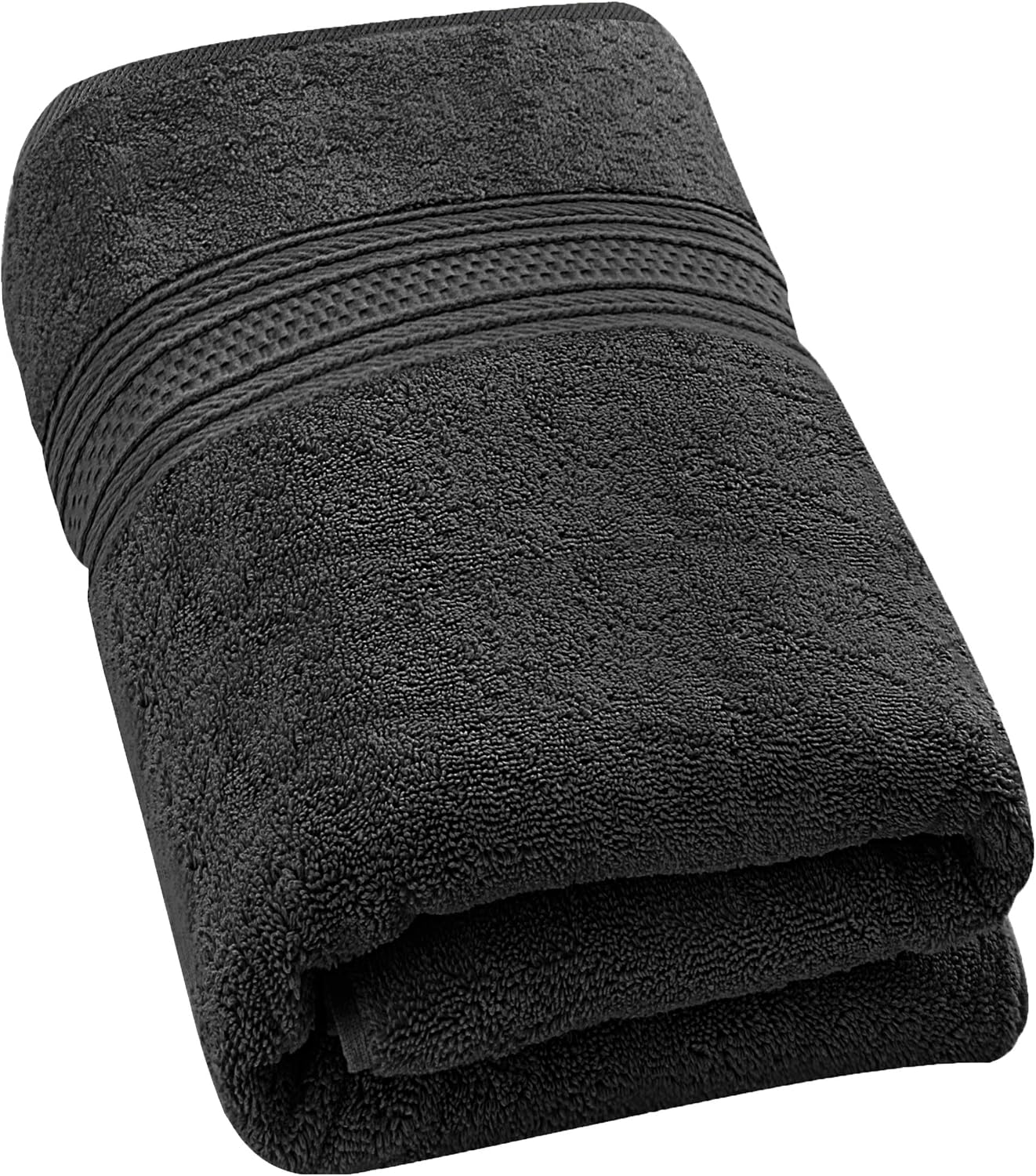 Utopia Towels 700 GSM Premium Cotton Bath Towel (27 x 54 Inches) Luxury Bath Sheet - Grey