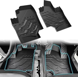 SAUTVS TPE Floor Mats for Can-Am Commander Trail 2018-2026