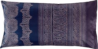 Bassetti Brunelleschi B1 Housse de Coussin Bleu 40 x 80 cm