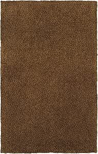 Oriental Weavers Heavenly Hand-Made Shag Area Rug - 73404-10' x 13' - in Brown - Plush Soft Shag, Modern Style, Hand-Made, Stain Resistant, Family, Dining, Living Room Rug
