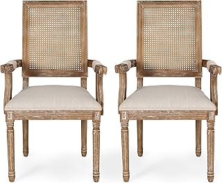 Christopher Knight Home Maria DINING CHAIR SETS, Wood, Beige + Natural