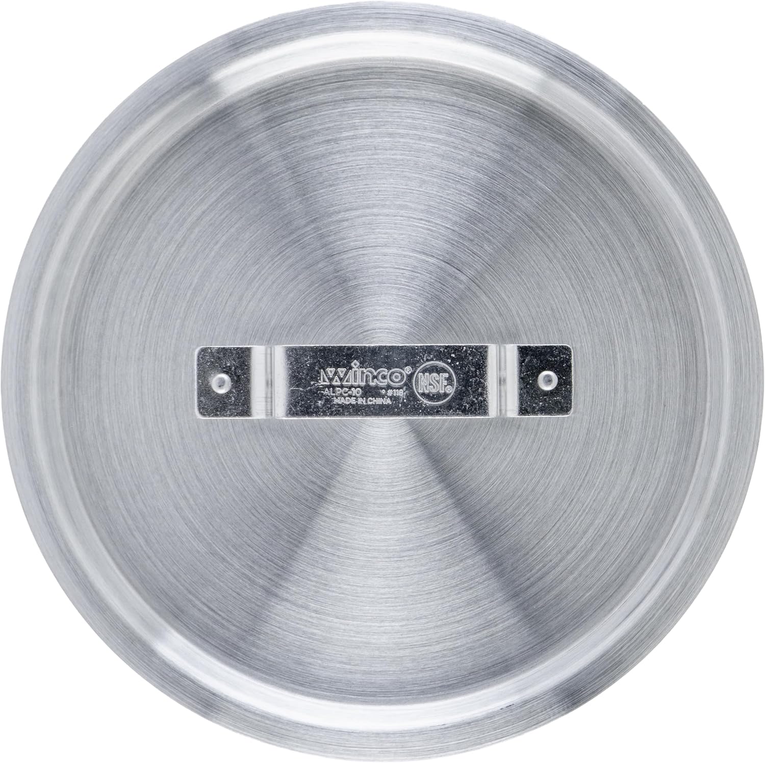 Winco Alum Cover for 10-Quart Stock Pot, 2mm