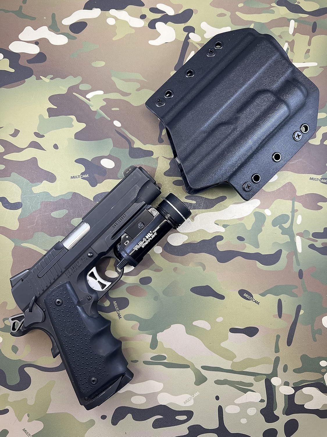 TR Holsters Black Kydex Holster for Springfield Prodigy DS 4.25'' 1911 Streamlight TLR-1, TLR-1 HL