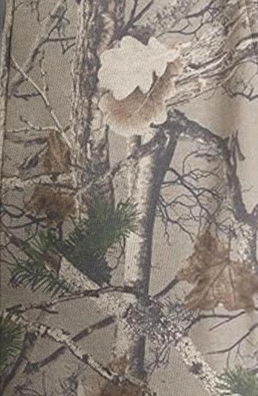 Camo Pants Women Baggy Fleece Y2K Camouflage Cargo Pants High Waisted Wide Leg Drawstring Jogger Sweatpants - Image 4