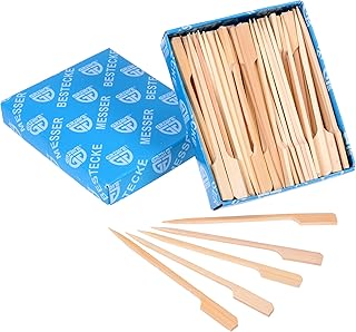GRÄWE Fingerfood-Spieße Häppchen-Spieße 100 Stück aus Bambus
