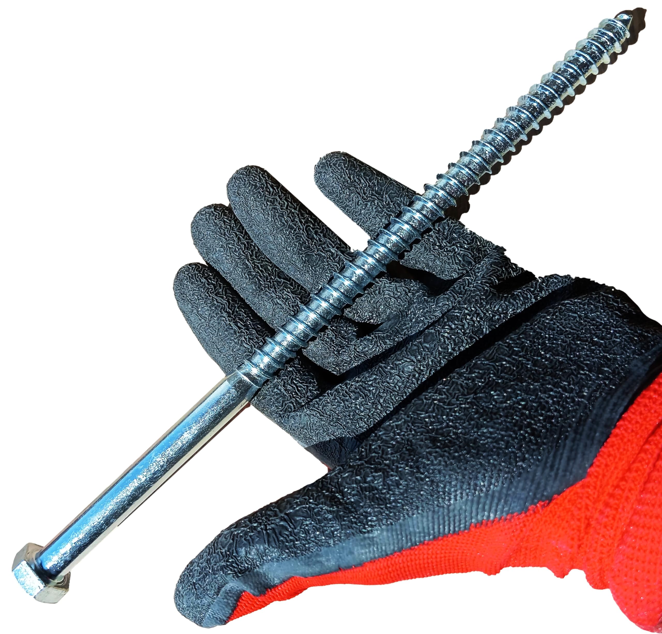 HAFD Heavy-Duty Sleeper Screws 12 x 260mm (10in) Zinc-Plated Pack of 5 Hex Head Lag Bolts for Wood to Concrete Fixings for Coach Screw Outdoor Use in Decking Fencing - Image 3