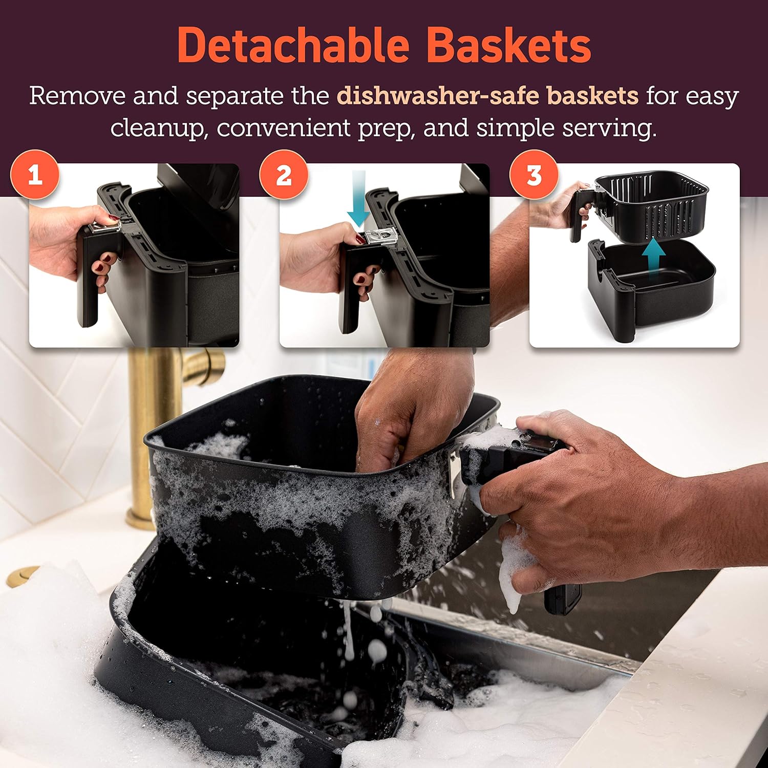 COSORI Air Fryer(100 Recipes), 12-in-1 Large XL Air Fryer Oven with Upgrade Customizable 10 Presets, Preheat, Shake Reminder, Digital Hot Oilless Cooker, 5.8QT, Black : Home & Kitchen