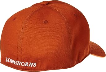 Pro Sport Texas Classic Fitted Cap - Men's Orange Baseball Cap - Texas A&M University - Sports Fan - Large