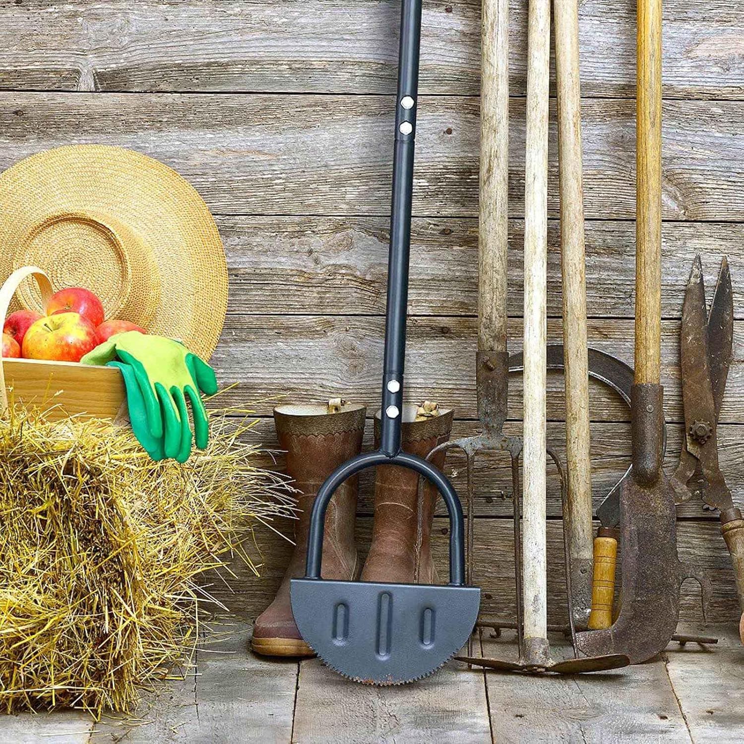 Manual Lawn Edger, Half Moon Edger Lawn Tool Trenching Spade Edging Shovel Edging Tool for Landscaping Garden Yard Tools