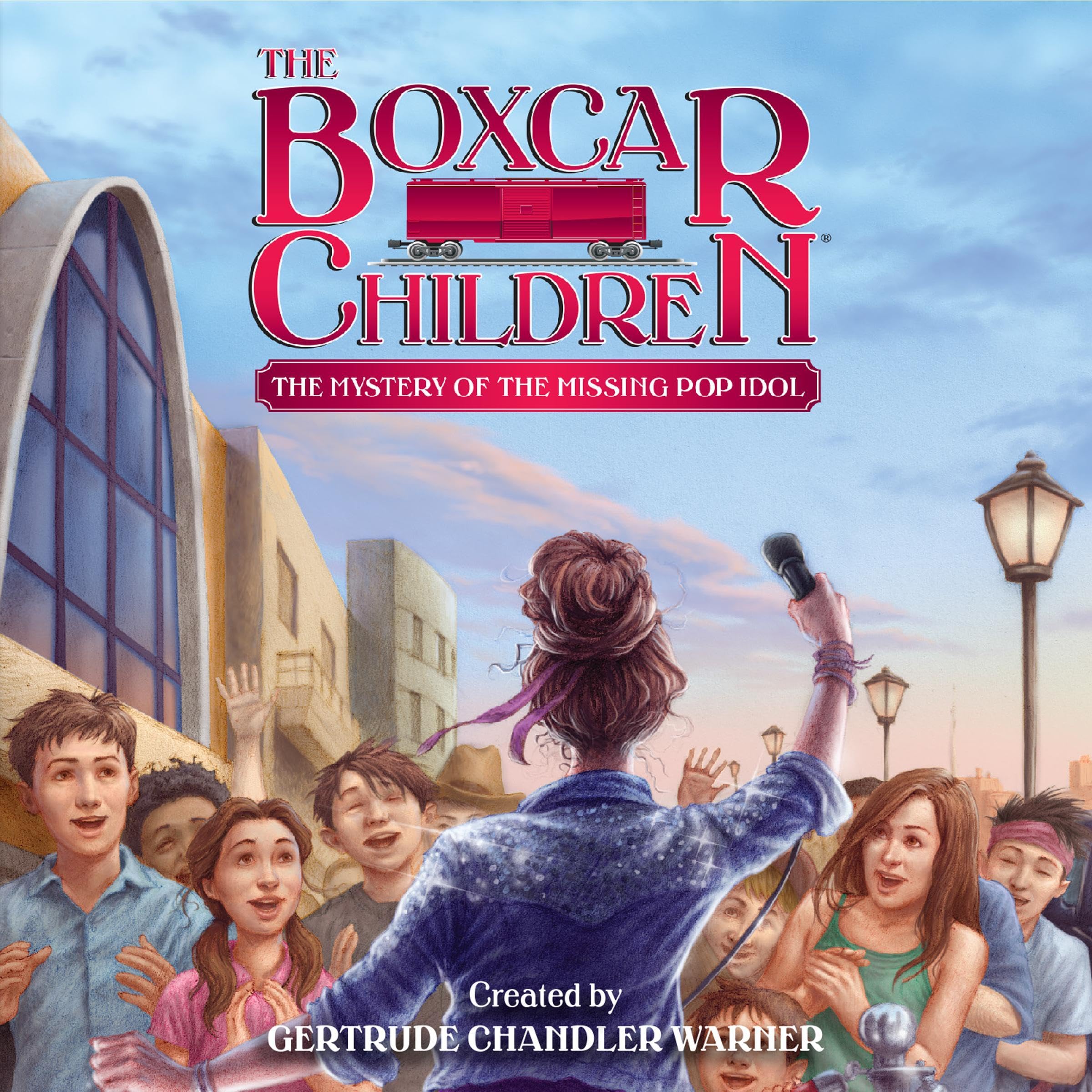 Cover art for The Mystery of the Missing Pop Idol