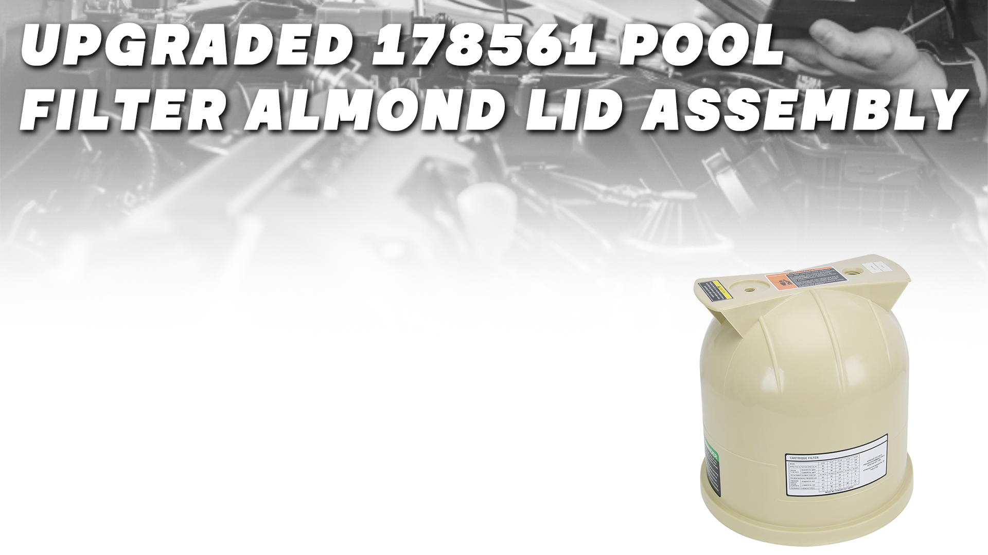 Amazon.com: FQRANBO 178561 Lid Assembly Compatible with Pentair