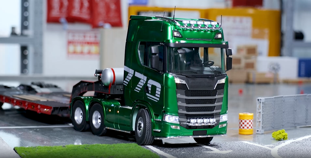 Amazon.com: wheelfun 1/14 6x6 770S 100 RC Tractor Truck Car 2Speed