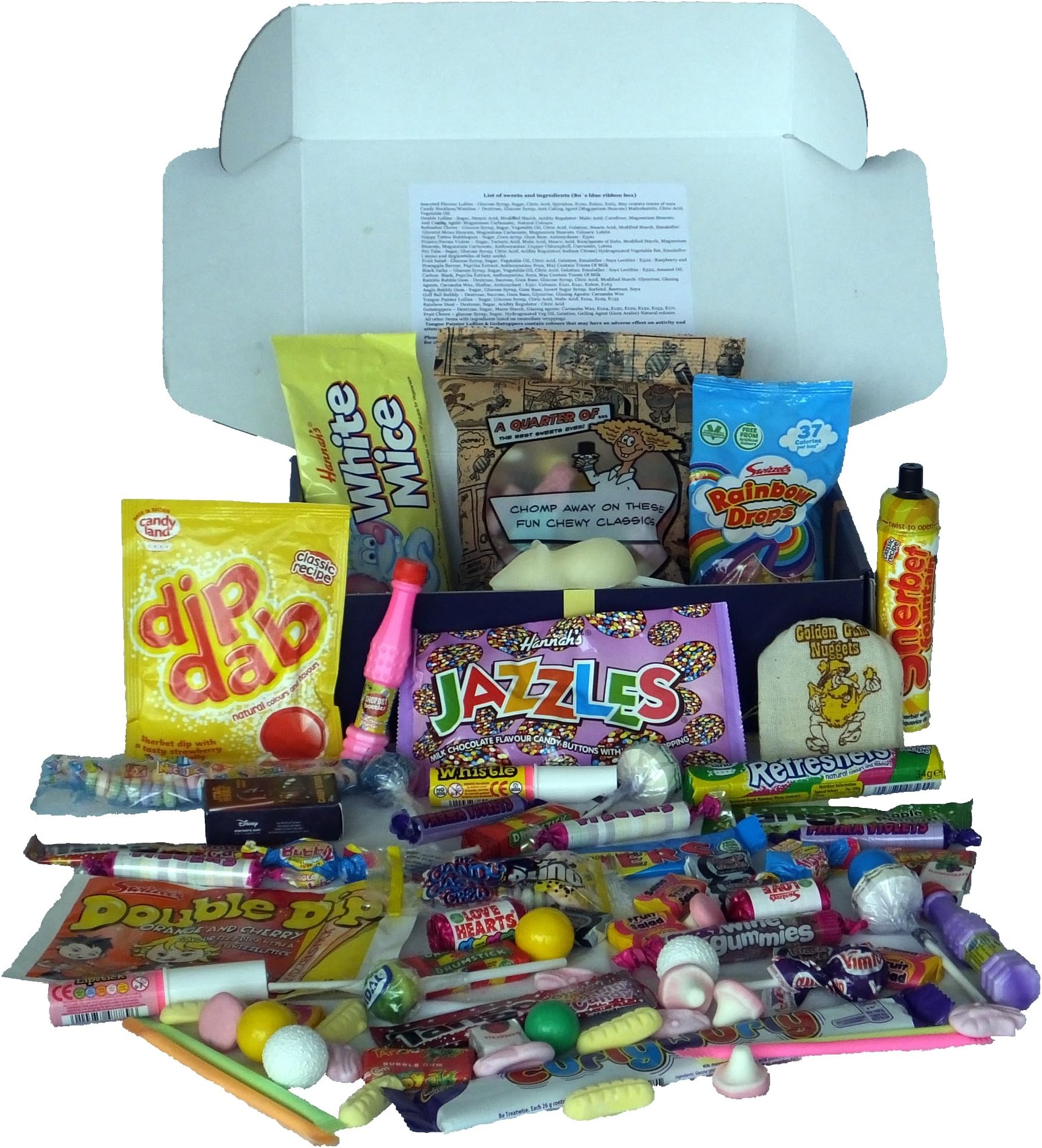A Quarter Of Scrumptious Seventies' Gift Box of Iconic 70s Sweets