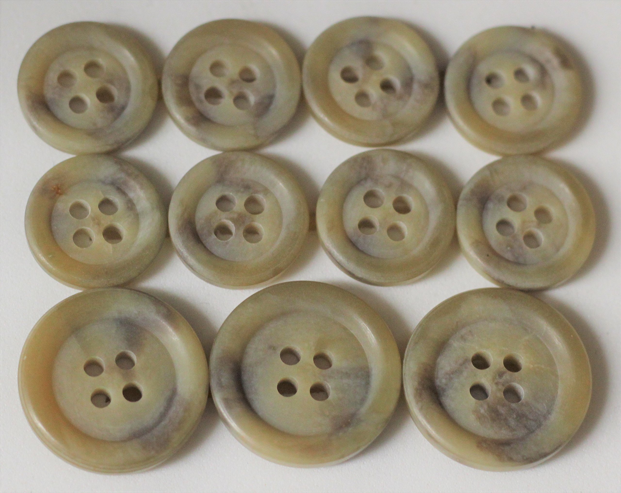 Navzar New 11 Piece Trihorn Blazer, Suits Button Set - Chai Latte - For Blazer, Sport Coat, Uniform, Jacket