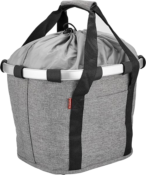 KLICKfix Twist Bicycle Basket with Adapter Plate
