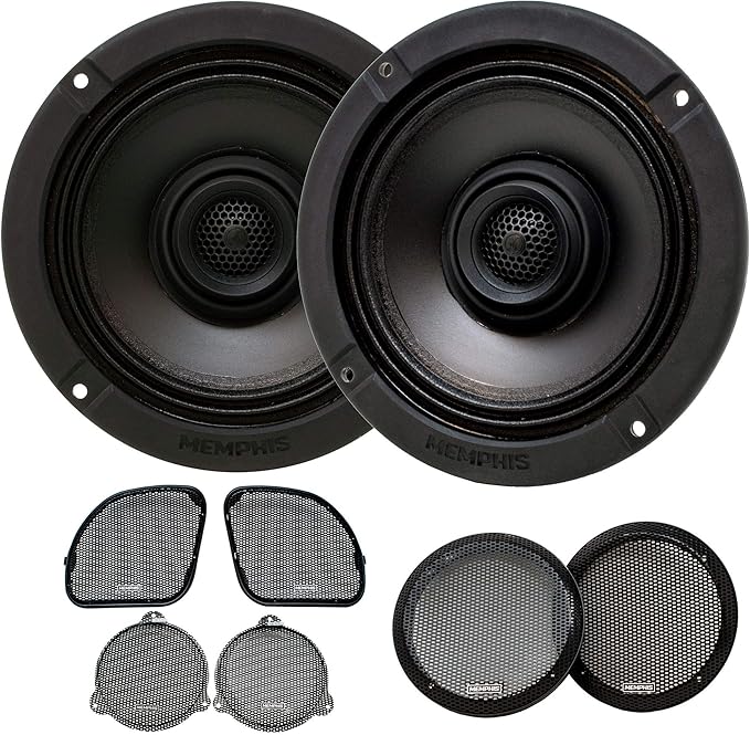Memphis MXAHDPRO2 2 Parlantes 6.5 Pulgadas Audio Moto Harley Davidson miniatura 5