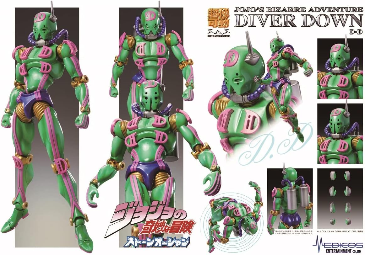 Medicos - JoJo's Bizarre Adventure Pt 6 - Chozokado D D Action Figure