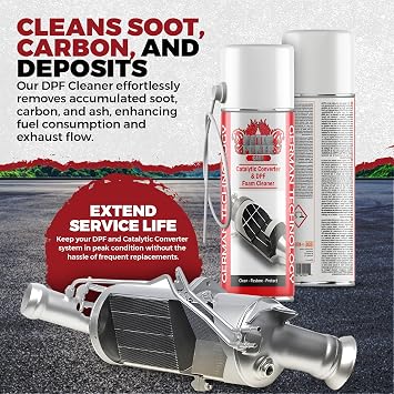MotorPower Care Best Cleaning Solution for The Diesel particulate Filter DPF no disassembling Needed Fast and Effective
