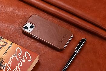 iPhone 13mini128GB PRODUCTRED + レザーケース Amazon.co.jp: ICARER iPhone 13 Mini レザーケース、カーブ