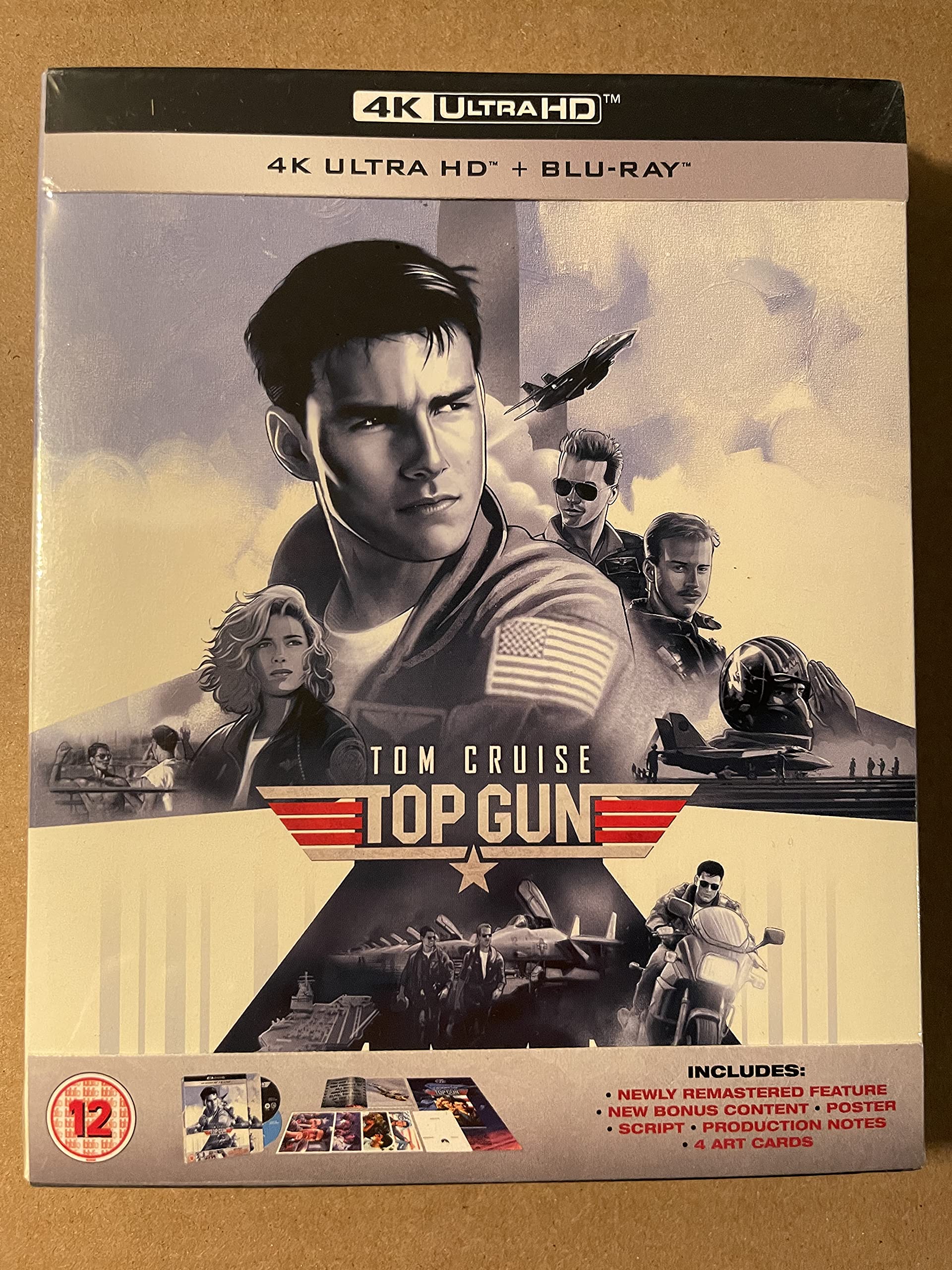 Top Gun 4K UHD Deluxe Steelbook mit deutschem Ton