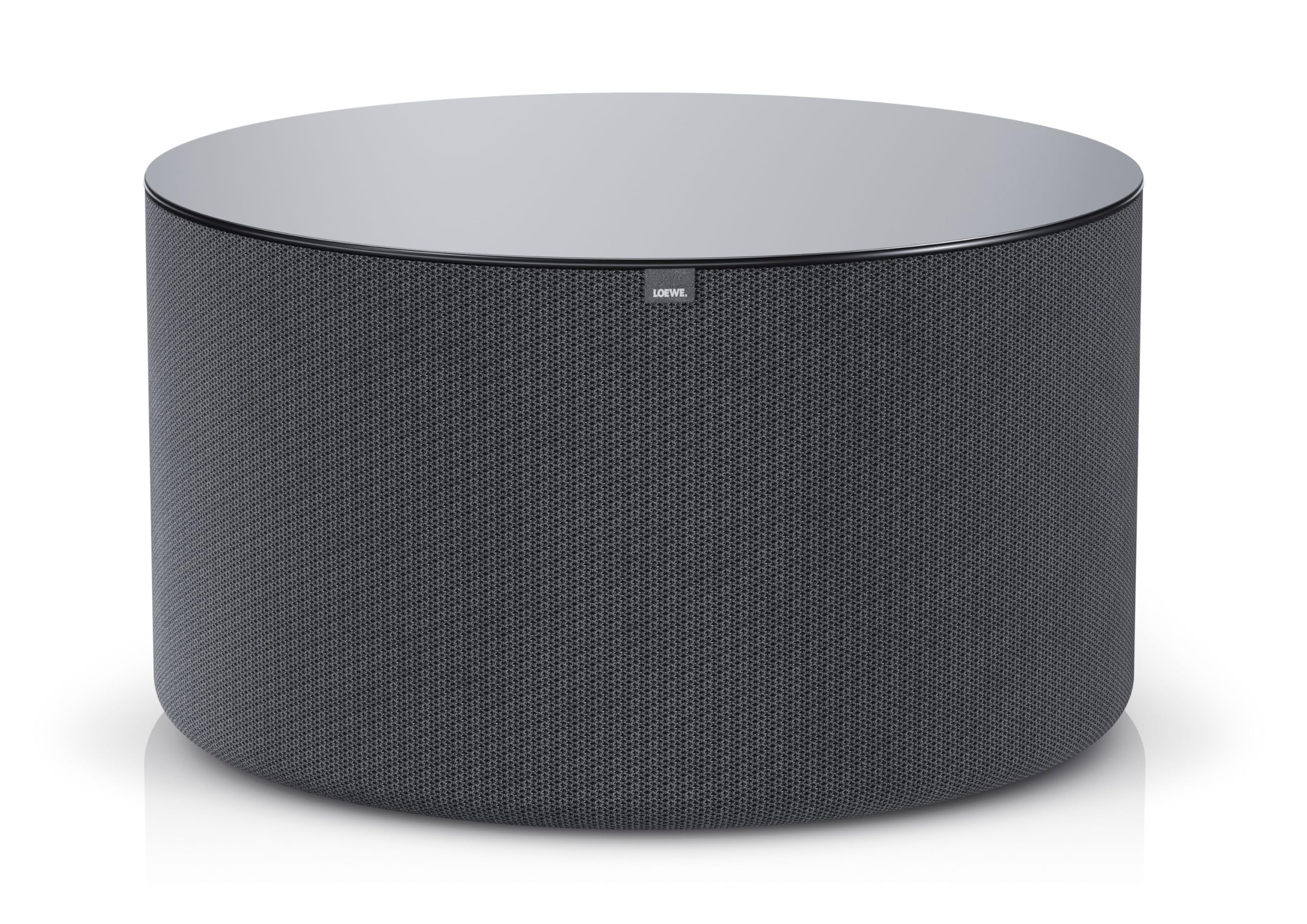 Loewe Klang sub5 Gris Basalte, Caisson de Basses sans Fil, 360 Watts, sans Vibrations, 2 woofers 4 Pouces et 4 Haut-parleurs passifs 4 Pouces