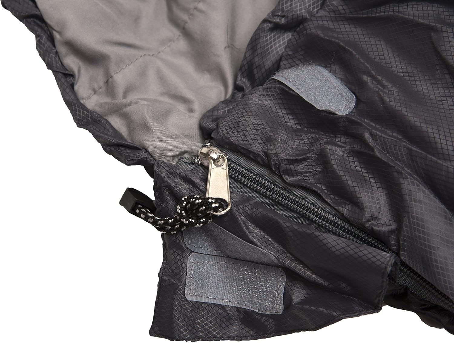 WFS Ultra Lite 40-50 Degree Sleeping Bag or Liner, Black/Grey