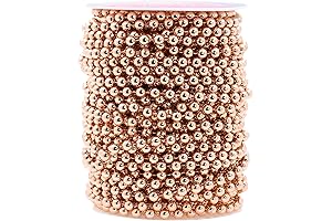 Mandala Crafts Rose Gold Garland Pearls