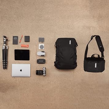 Thule Construct Backpack - School, Work & Travel - Padded Laptop Sleeve - Internal Organizational Quick Access Front Pocket