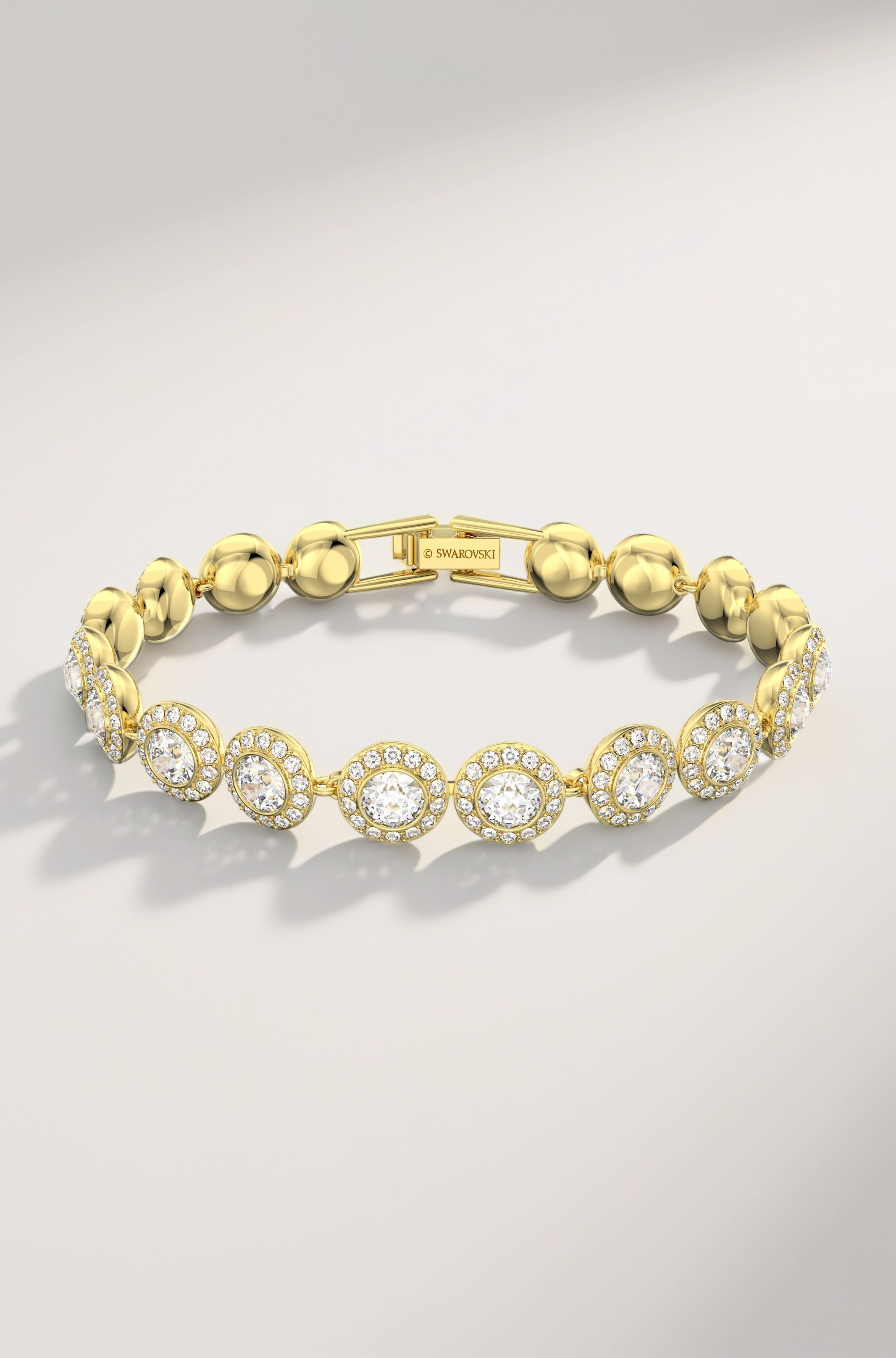 Angelic Necklace, Earring, and Bracelet Crystal Jewelry Collection, Rose Gold & Gold Tone Finish