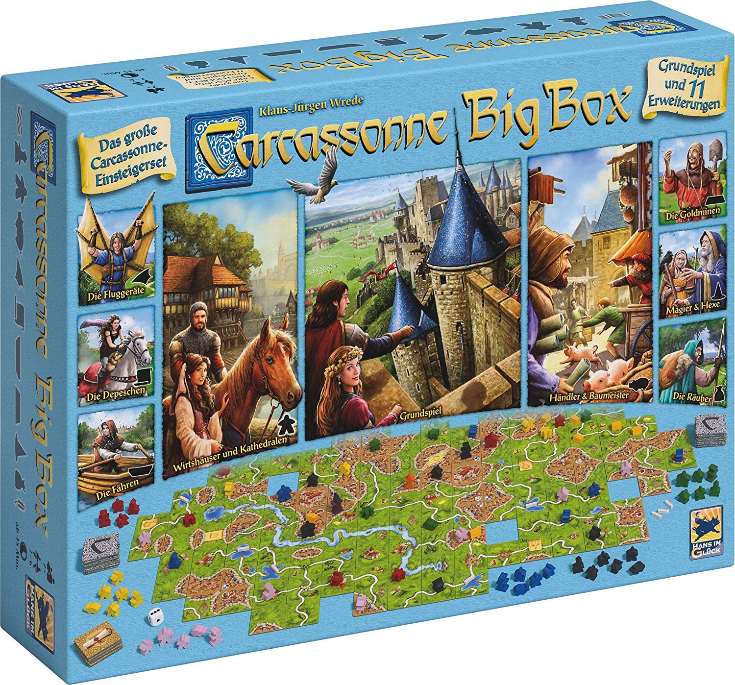 カルカソンヌの一夜　ヴェイユとブスケ Amazon.co.jp: Carcassonne Big Box 2017 カルカソンヌ ビッグ