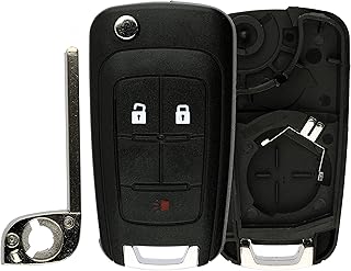 KeylessOption Keyless Remote Uncut Blank Car Smart Key Fob Case Shell Cover Housing For OHT01060512