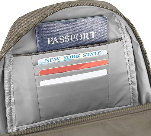 Miniatura 11 de Travelon Bolso bandolera clásico Nuez moscada Travelon Bolsa bandolera clásica antirrobo