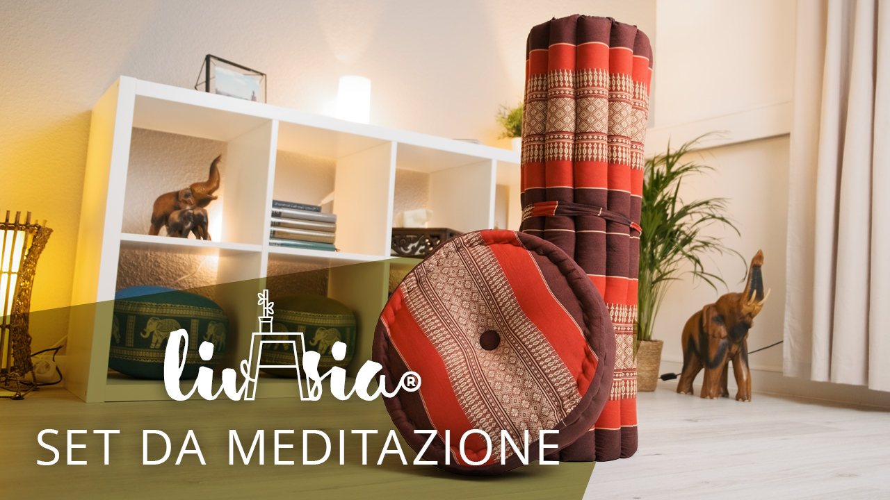 Cuscino Meditazione Kapok Stella Ø40cm - Handmade, Naturale, Per Yoga E Relax - Foto 4