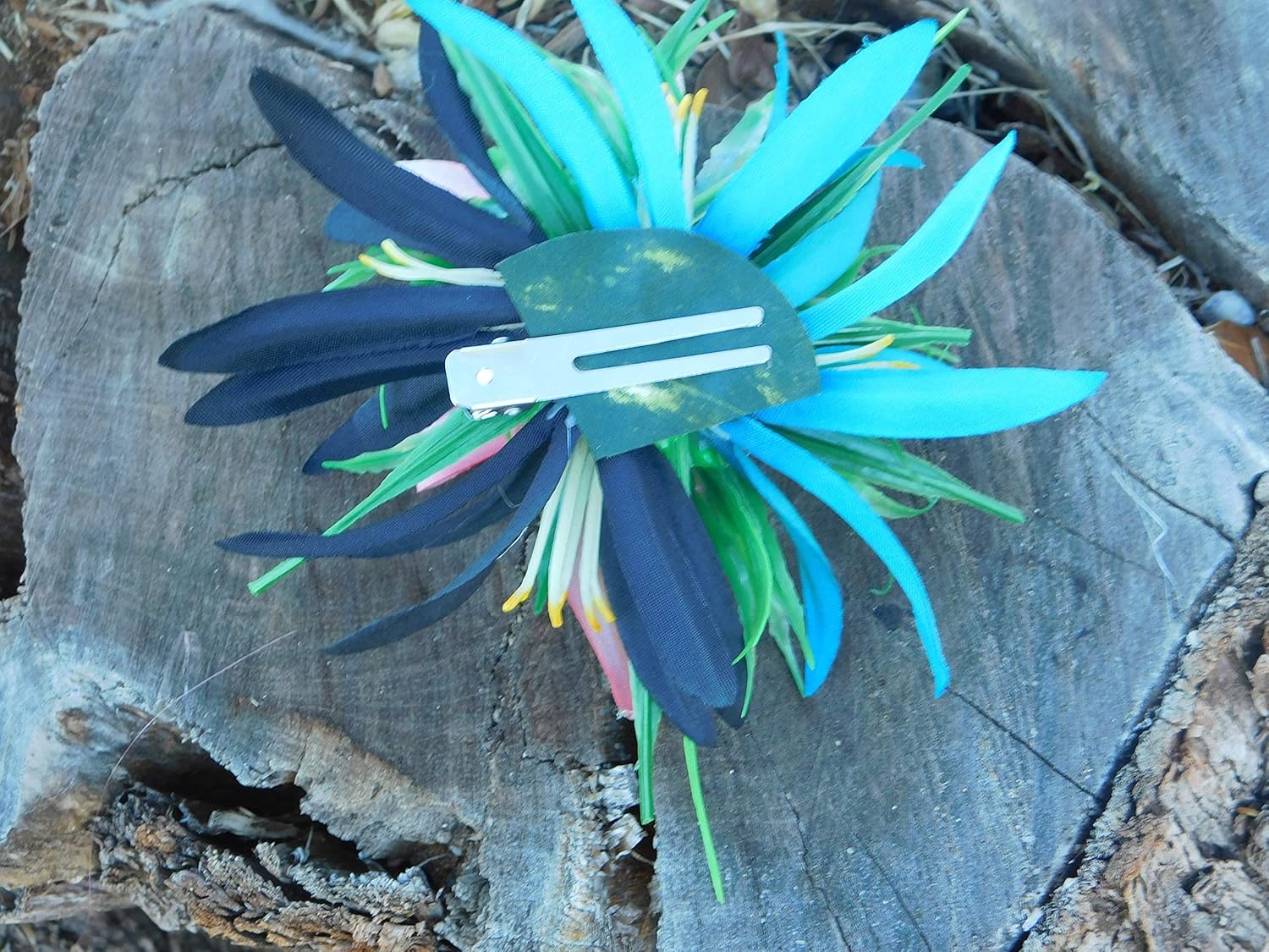 Hand Made Elegant Flower Hair Clips -"Pink Orchid" Maui Diva Clips by Aviella Aloha