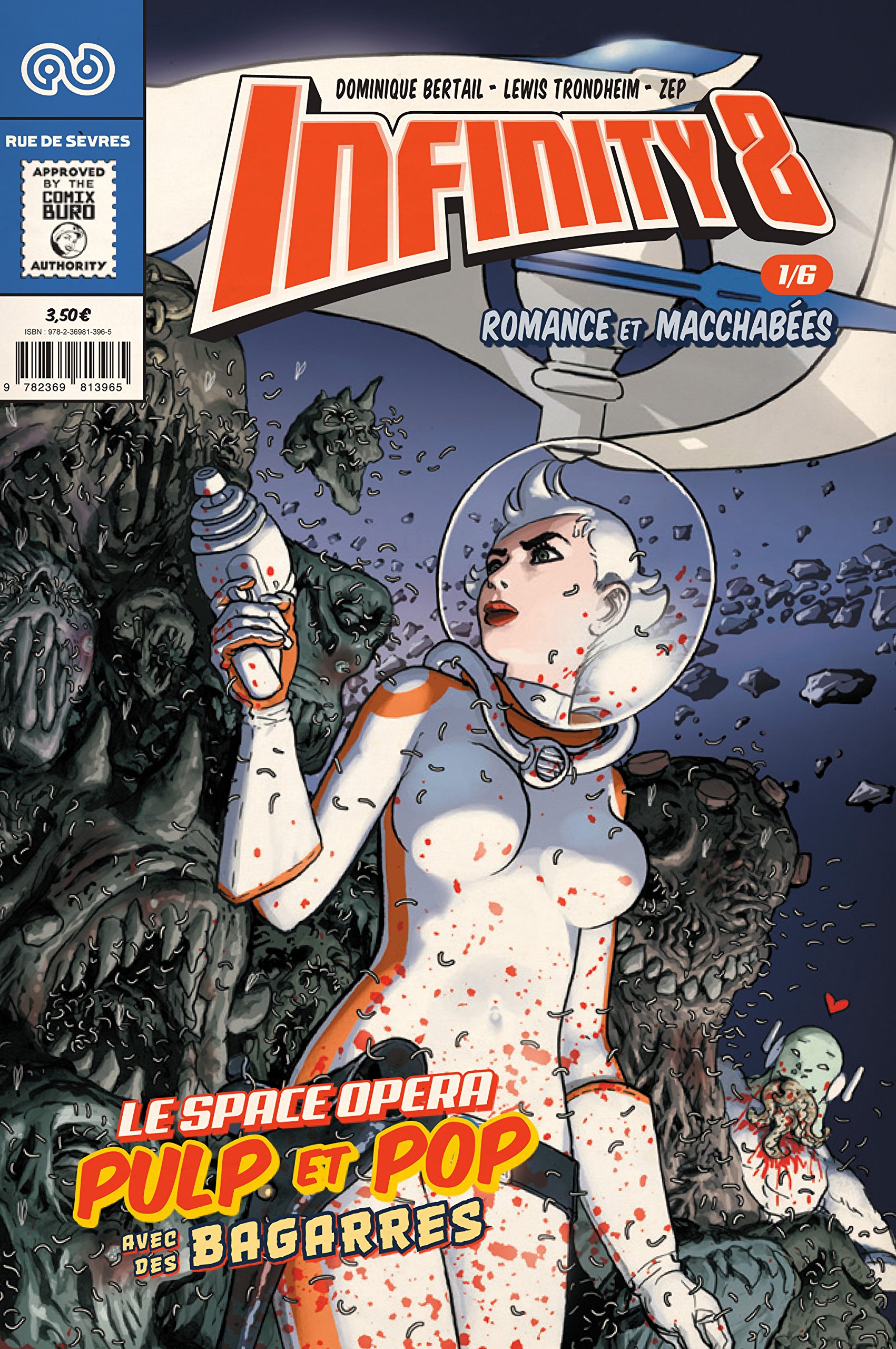 RUE DE SEVRES INFINITY 8 COMICS 1-ROMANCE ET MACCHABEES