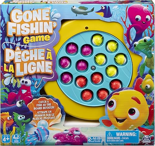 Spin Master Games 6061501 - Juego de mesa de pesca para niños y familias