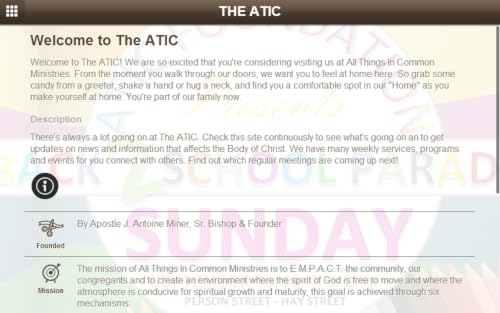 The ATIC – vue 3