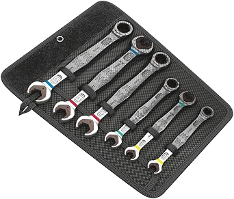 Wera 05020022001 Joker Ratcheting Combination Set, 6 Piece