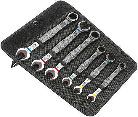 Wera 05020022001 Joker Ratcheting Combination Set, 6 Piece