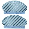 LQ Industrial Mop Cloth Pads 2PCS Microfiber Mopping Pads Set for Ecovacs Deebot Ozmo 920 950 Vacuum Cleaner Parts Replacement Home Accessories