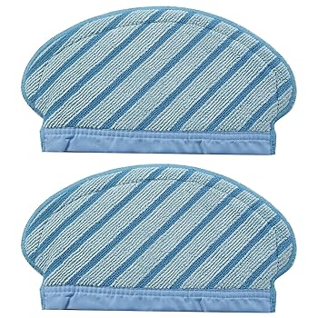 LQ Industrial Mop Cloth Pads 2PCS Microfiber Mopping Pads Set for Ecovacs Deebot Ozmo 920 950 Vacuum Cleaner Parts Replacement Home Accessories