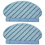 LQ Industrial Mop Cloth Pads 2PCS Microfiber Mopping Pads Set for Ecovacs Deebot Ozmo 920 950 Vacuum Cleaner Parts Replacement Home Accessories