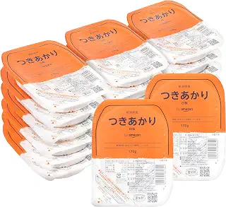 by Amazon パックご飯 新潟県産つきあかり(白米) 170g×20個