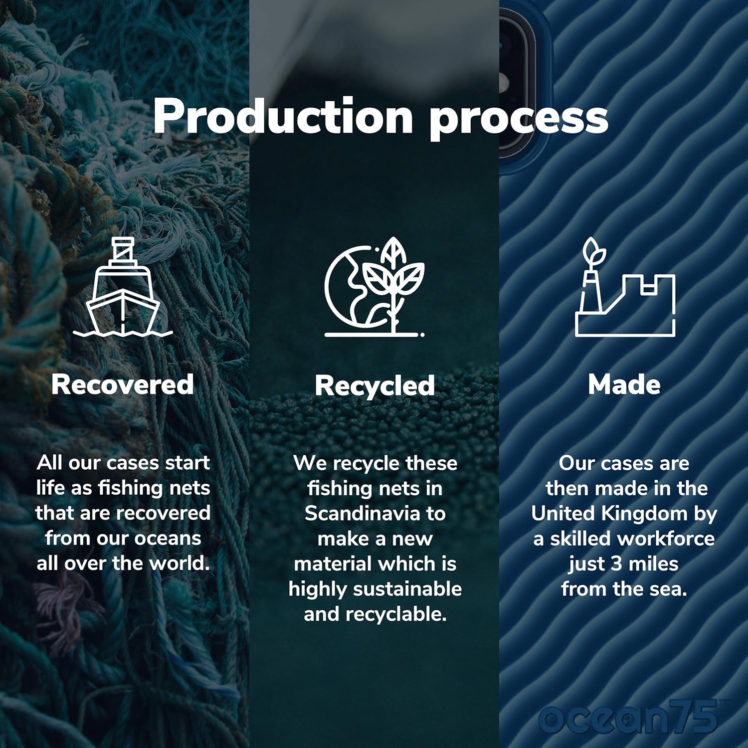 Black Friday 🔥 Ocean75 Eco Friendly Designed for iPhone 11 Case, Ocean Inspired Sustainable Phone Cover Made from Recycled Fishing Nets – Deep Black Get Special Price Ocean75 Eco Friendly Designed for iPhone 11 Case, Ocean Inspired Sustainable Phone Cover Made from Recycled Fishing Nets – Deep Black